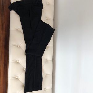 Black dress slacks boot cut size 2